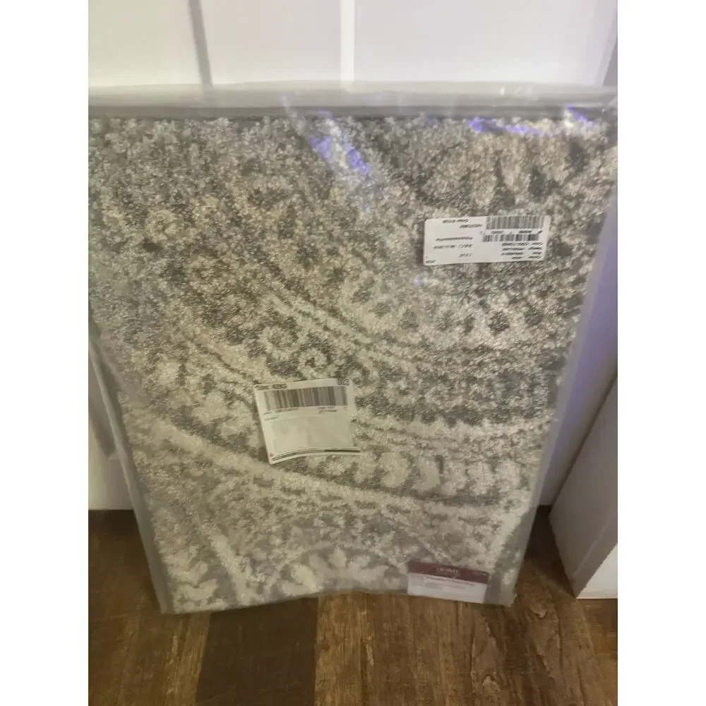 Home Decorators Collection Spiral Medallion Area Rug 2'x3' -Gray/White